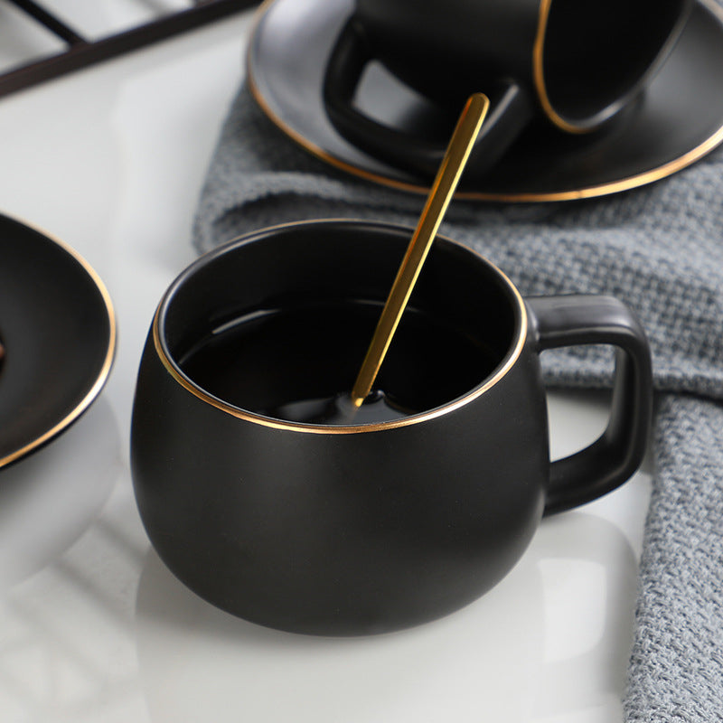 Modern ceramic coffee mugs