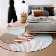 Load image into Gallery viewer, Cubist round carpet for living room
