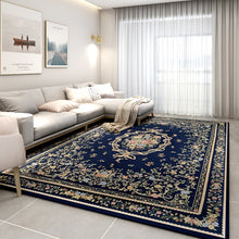 Load image into Gallery viewer, Navy blue carpet for living room
