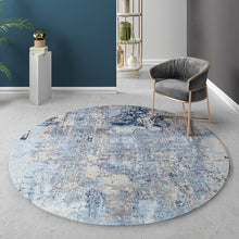 Load image into Gallery viewer, Nordic abstract round carpet
