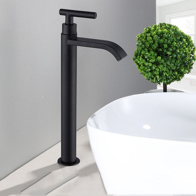 Modern bathroom basin faucet